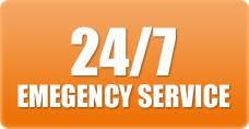 24/7 emergency service